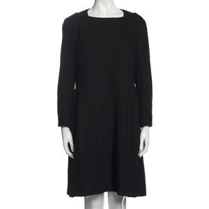 CHANEL 2013 Black long sleeve dress size 46